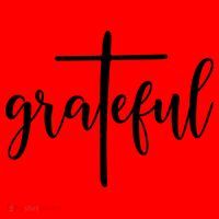 The Grateful Cross Faith Christian Religious Jesus Easter Santa Hat thumb 1