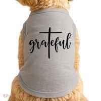The Grateful Cross Faith Christian Religious Jesus Easter Doggie Tank thumb 0