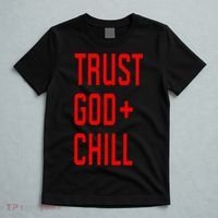Trust God Chill Funny Christian T-Shirt thumb 5