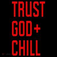 Trust God Chill Funny Christian Coaster thumb 2
