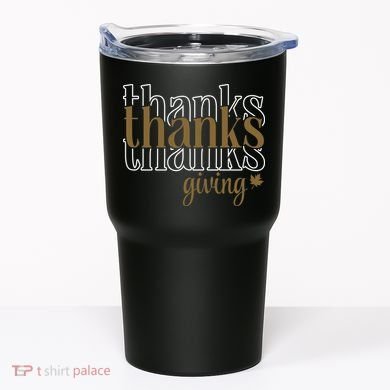 Thanks Giving Cute Thanksgiving Gift Design Tumbler