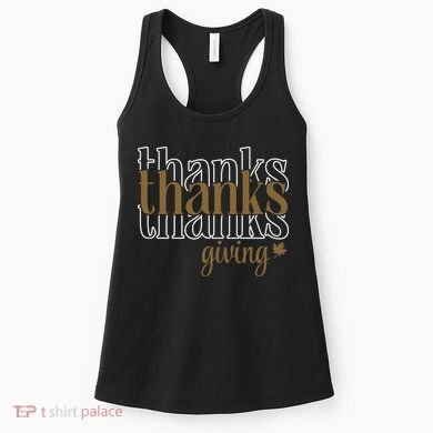 Thanks Giving Cute Thanksgiving Gift Design Women's Tank Top