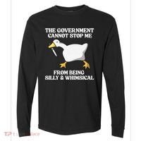 The Government Cannot Stop Me From Being Silly And Whimsical Comfort Colors Heavyweight Long Sleeve T-Shirt thumb 0