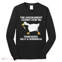 The Government Cannot Stop Me From Being Silly And Whimsical Long Sleeve Shirt thumb 0