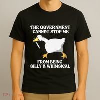 The Government Cannot Stop Me From Being Silly And Whimsical T-Shirt thumb 3