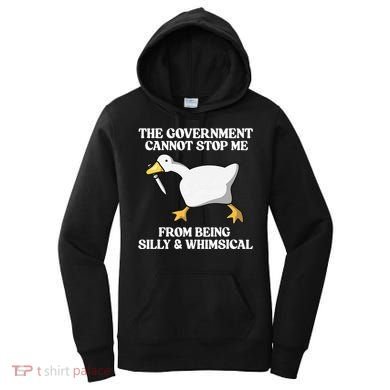 The Government Cannot Stop Me From Being Silly And Whimsical Women's Hoodie