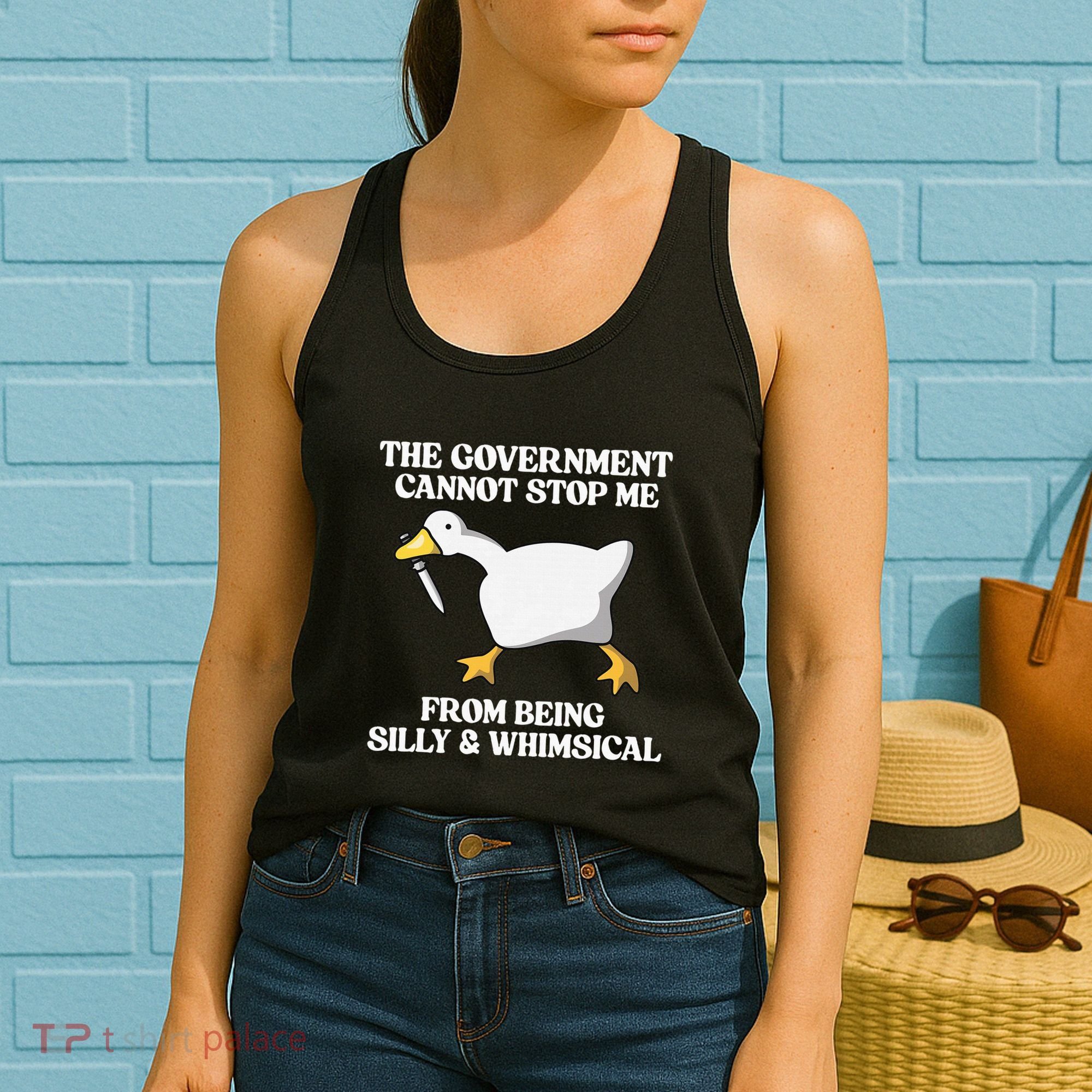 The Government Cannot Stop Me From Being Silly And Whimsical Women's Tank Top