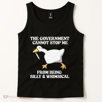 The Government Cannot Stop Me From Being Silly And Whimsical Tank Top thumb 2