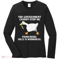 The Government Cannot Stop Me From Being Silly And Whimsical Women's Long Sleeve Shirt thumb 0