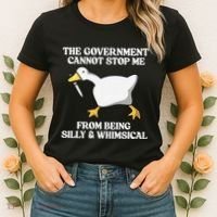 The Government Cannot Stop Me From Being Silly And Whimsical Women's T-Shirt thumb 2