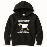 The Government Cannot Stop Me From Being Silly And Whimsical Kids Hoodie thumb 0