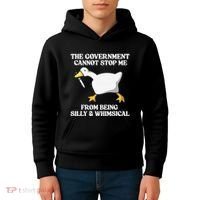 The Government Cannot Stop Me From Being Silly And Whimsical Kids Hoodie thumb 4
