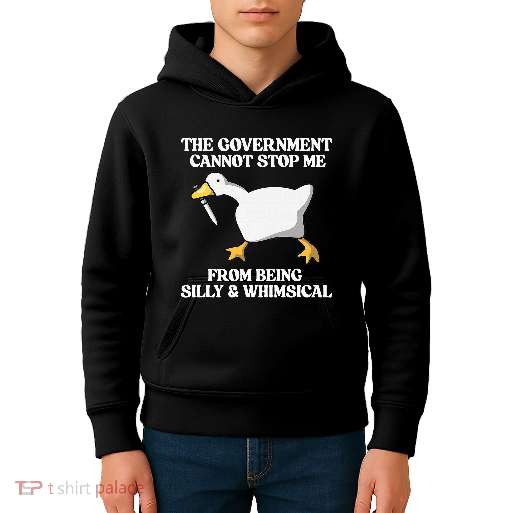 The Government Cannot Stop Me From Being Silly And Whimsical Kids Hoodie