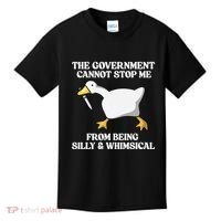 The Government Cannot Stop Me From Being Silly And Whimsical Kids T-Shirt thumb 0