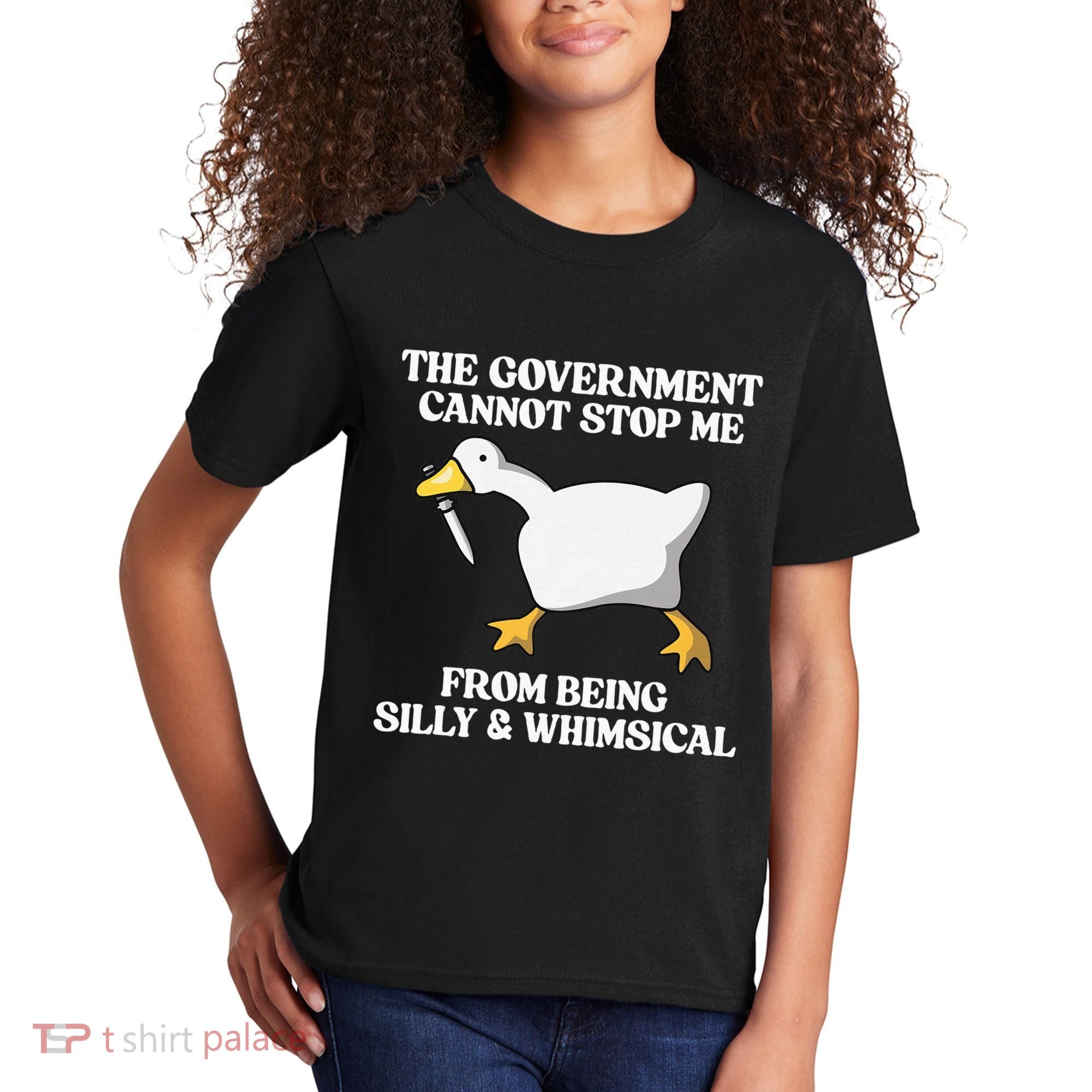 The Government Cannot Stop Me From Being Silly And Whimsical Kids T-Shirt