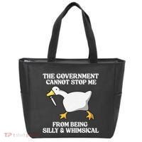 The Government Cannot Stop Me From Being Silly And Whimsical Tote Bag thumb 0