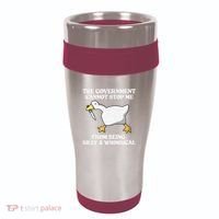 The Government Cannot Stop Me From Being Silly And Whimsical 16oz Travel Tumbler thumb 0