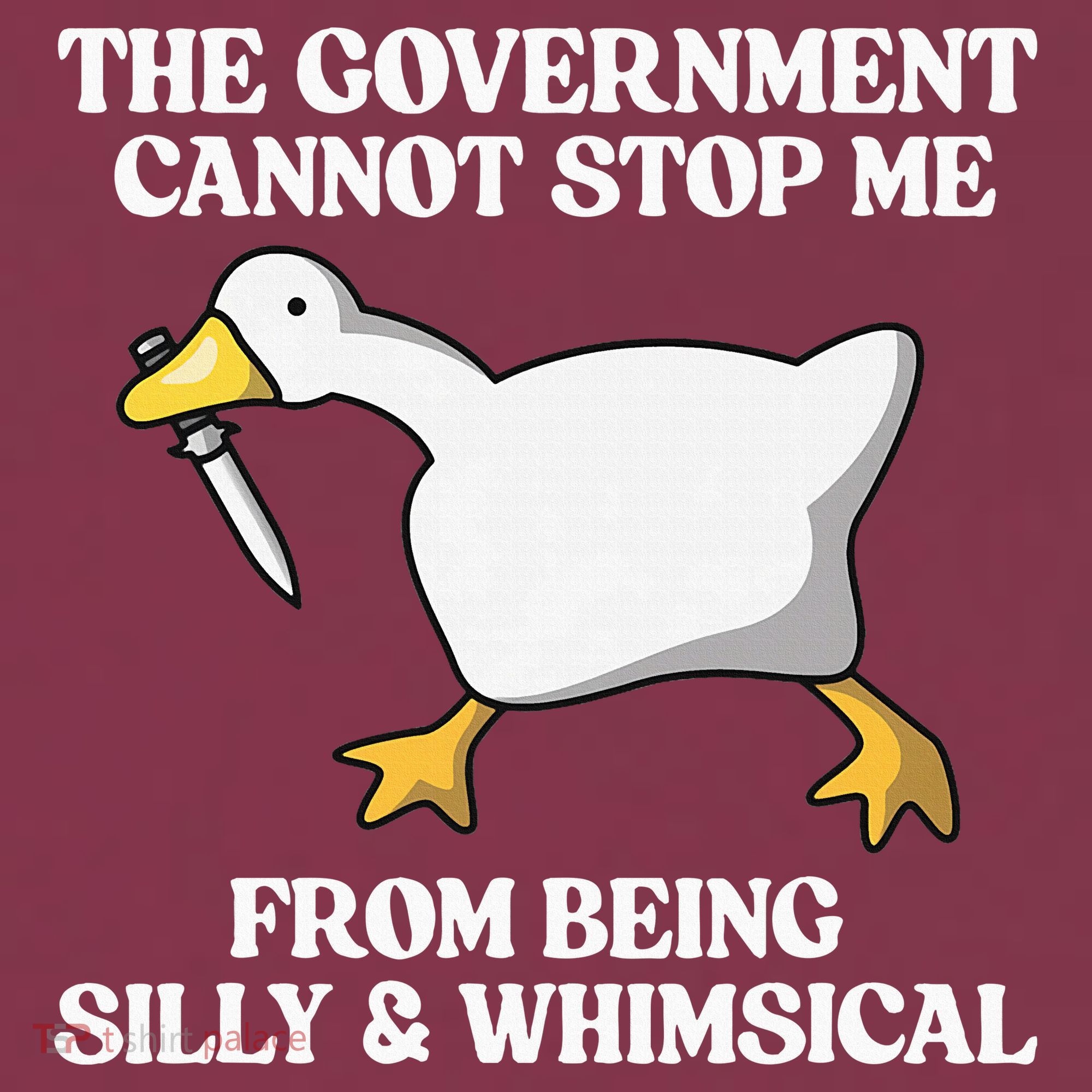 The Government Cannot Stop Me From Being Silly And Whimsical 16oz Travel Tumbler