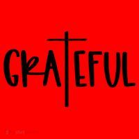 The Grateful Cross Faith Christian Religious Jesus Easter Santa Hat thumb 1