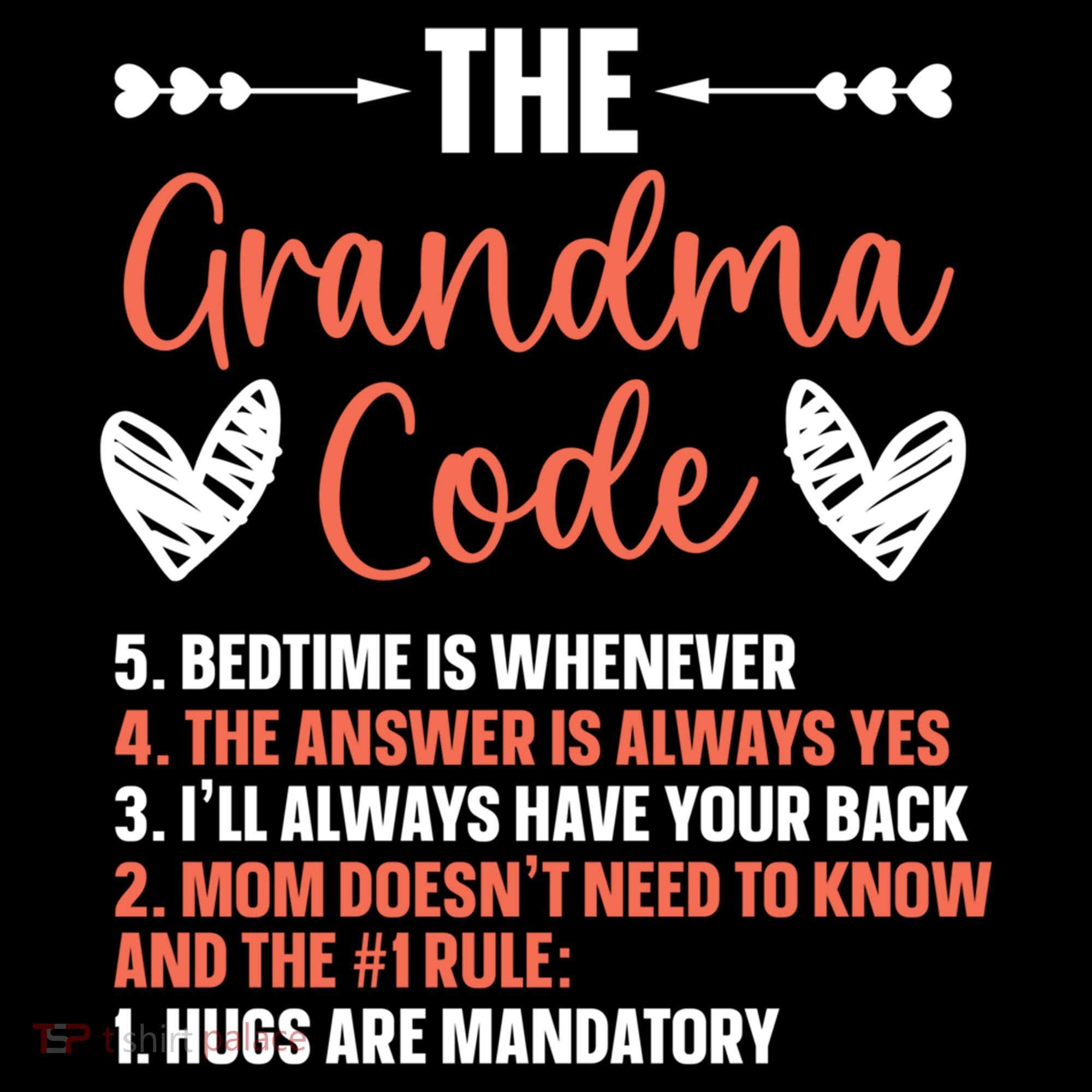 The Grandma Code Granny Grandmother Grandparent Gift Women's Hoodie