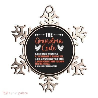 The Grandma Code Granny Grandmother Grandparent Gift Ornament