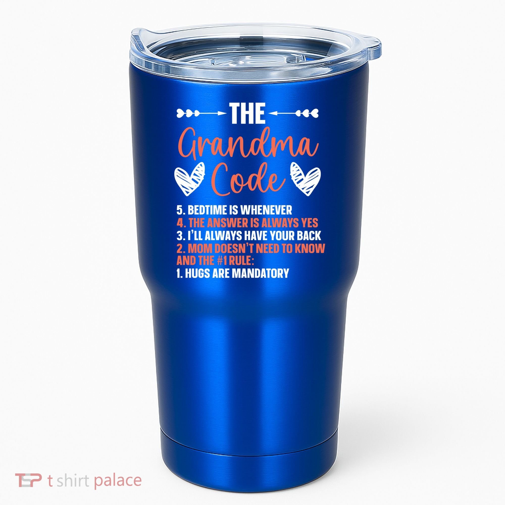 The Grandma Code Granny Grandmother Grandparent Gift Tumbler