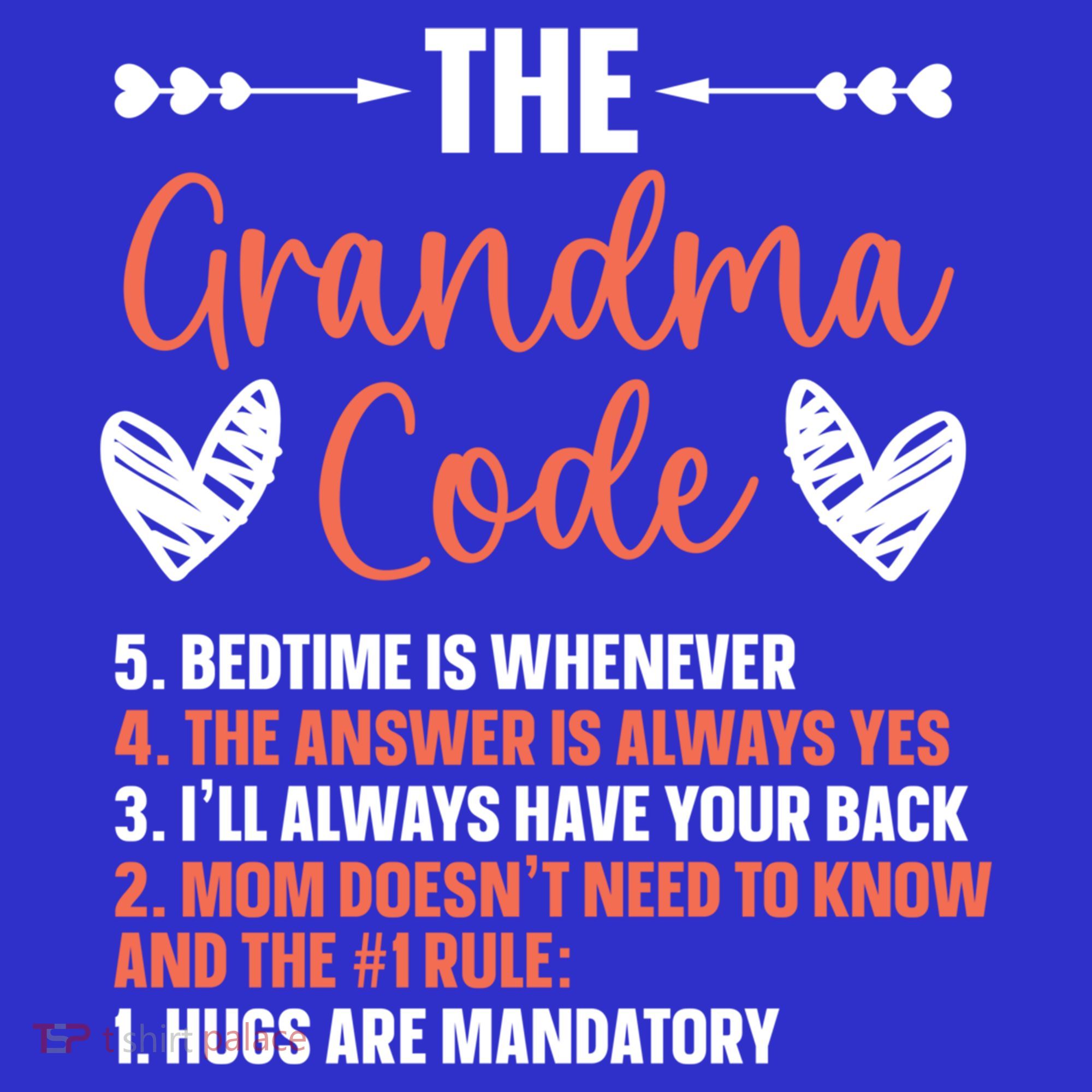 The Grandma Code Granny Grandmother Grandparent Gift Mousepad