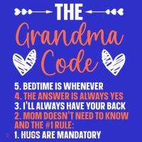 The Grandma Code Granny Grandmother Grandparent Gift Women's Tank Top thumb 5