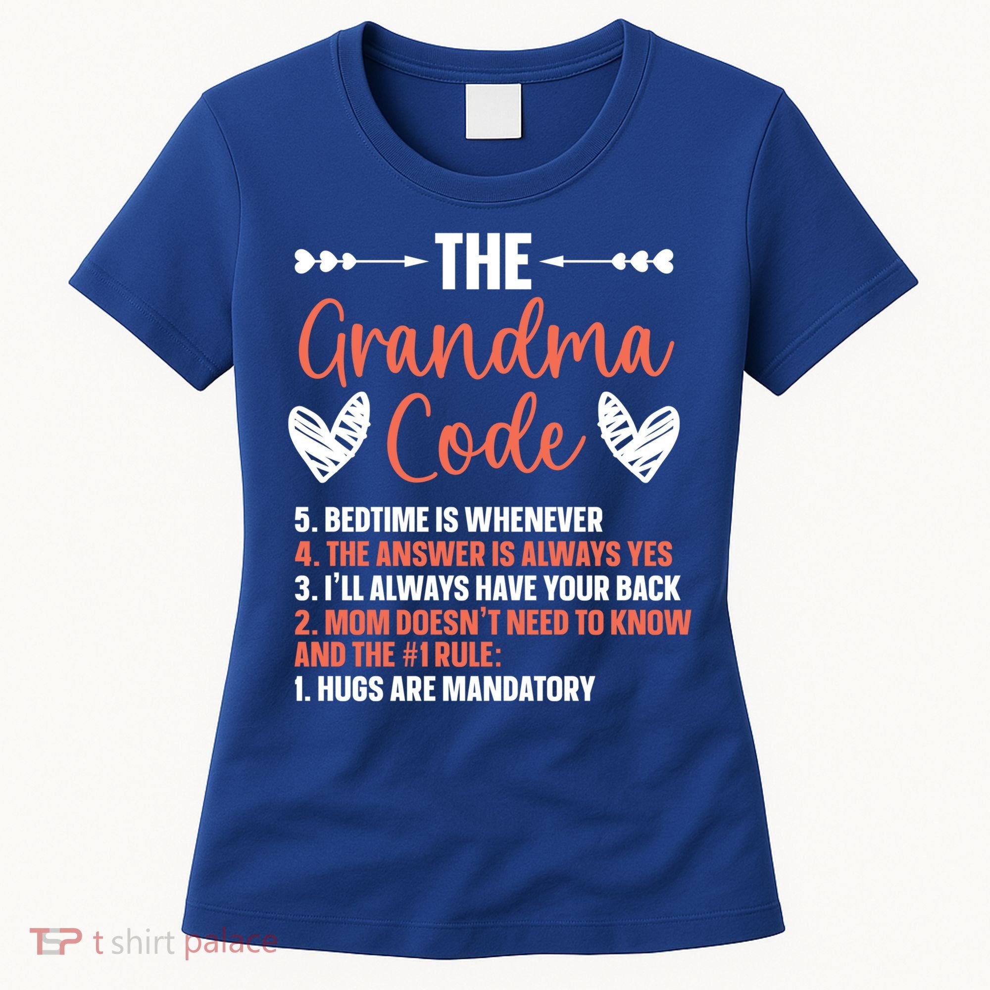 The Grandma Code Granny Grandmother Grandparent Gift Women's T-Shirt