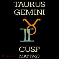 Taurus Gemini Cusp Zodiac Horoscope Gift Coaster thumb 2