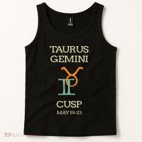 Taurus Gemini Cusp Zodiac Horoscope Gift Tank Top thumb 2