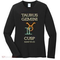 Taurus Gemini Cusp Zodiac Horoscope Gift Women's Long Sleeve Shirt thumb 0