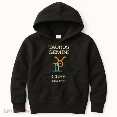 Taurus Gemini Cusp Zodiac Horoscope Gift Kids Hoodie