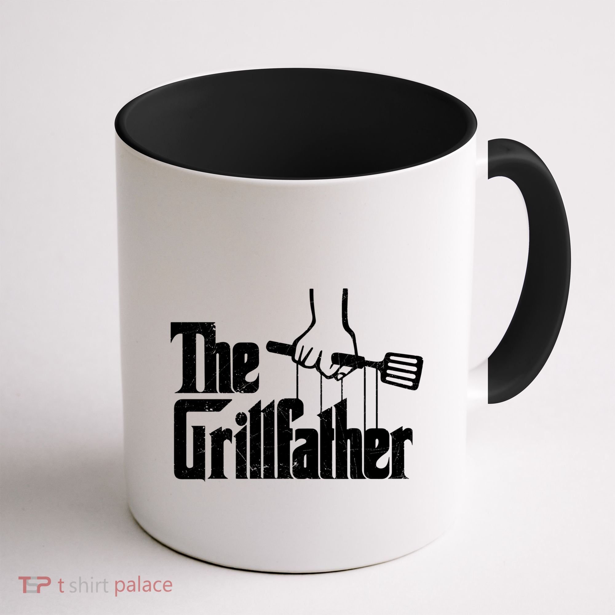 The Grillfather Dad Chef Grilling Grill Master Bbq Gift Coffee Mug