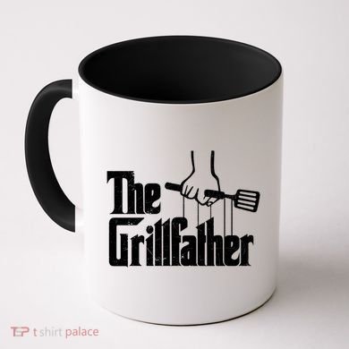 The Grillfather Dad Chef Grilling Grill Master Bbq Gift Coffee Mug