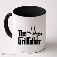 The Grillfather Dad Chef Grilling Grill Master Bbq Gift Coffee Mug thumb 0