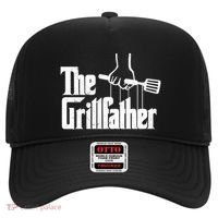 The Grillfather Dad Chef Grilling Grill Master Bbq Gift Hat thumb 0