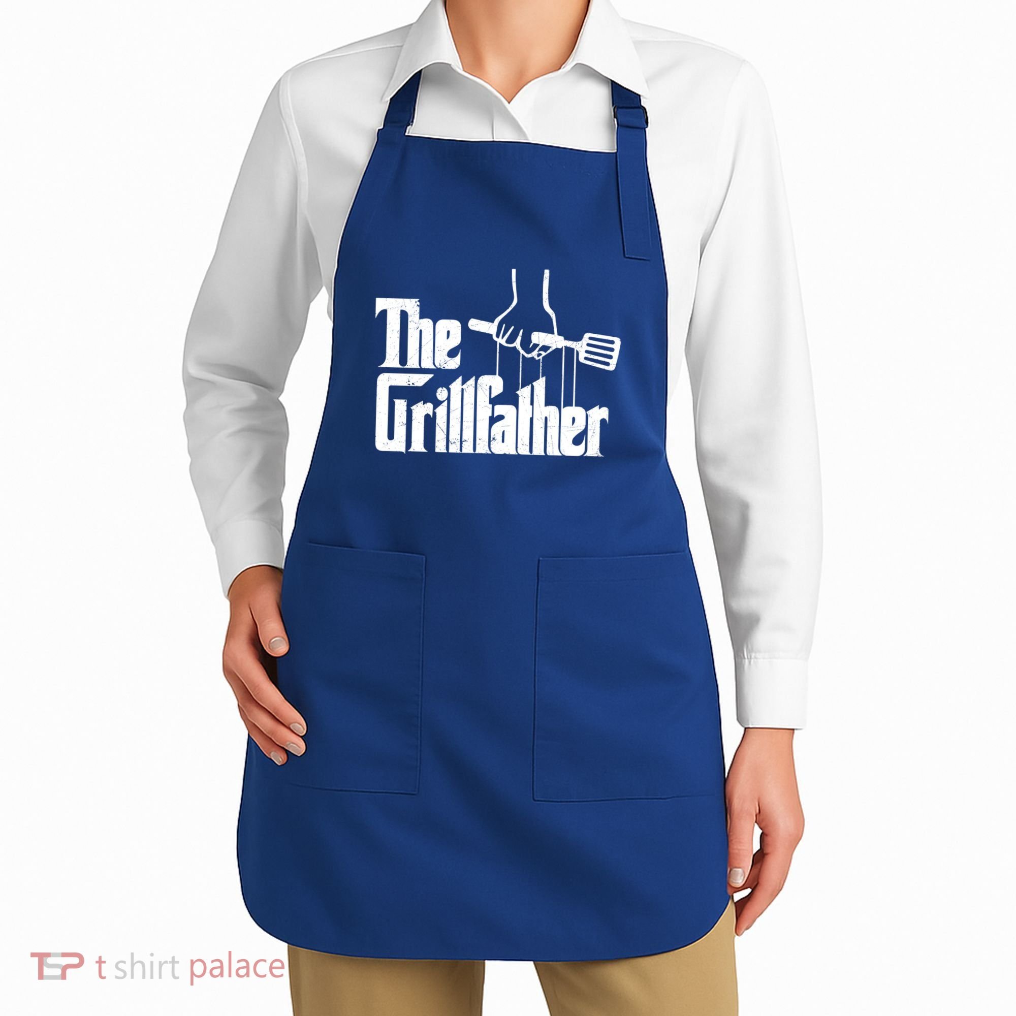 The Grillfather Dad Chef Grilling Grill Master Bbq Gift Apron