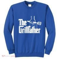 The Grillfather Dad Chef Grilling Grill Master Bbq Gift Sweatshirt thumb 0