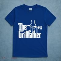 The Grillfather Dad Chef Grilling Grill Master Bbq Gift T-Shirt thumb 5