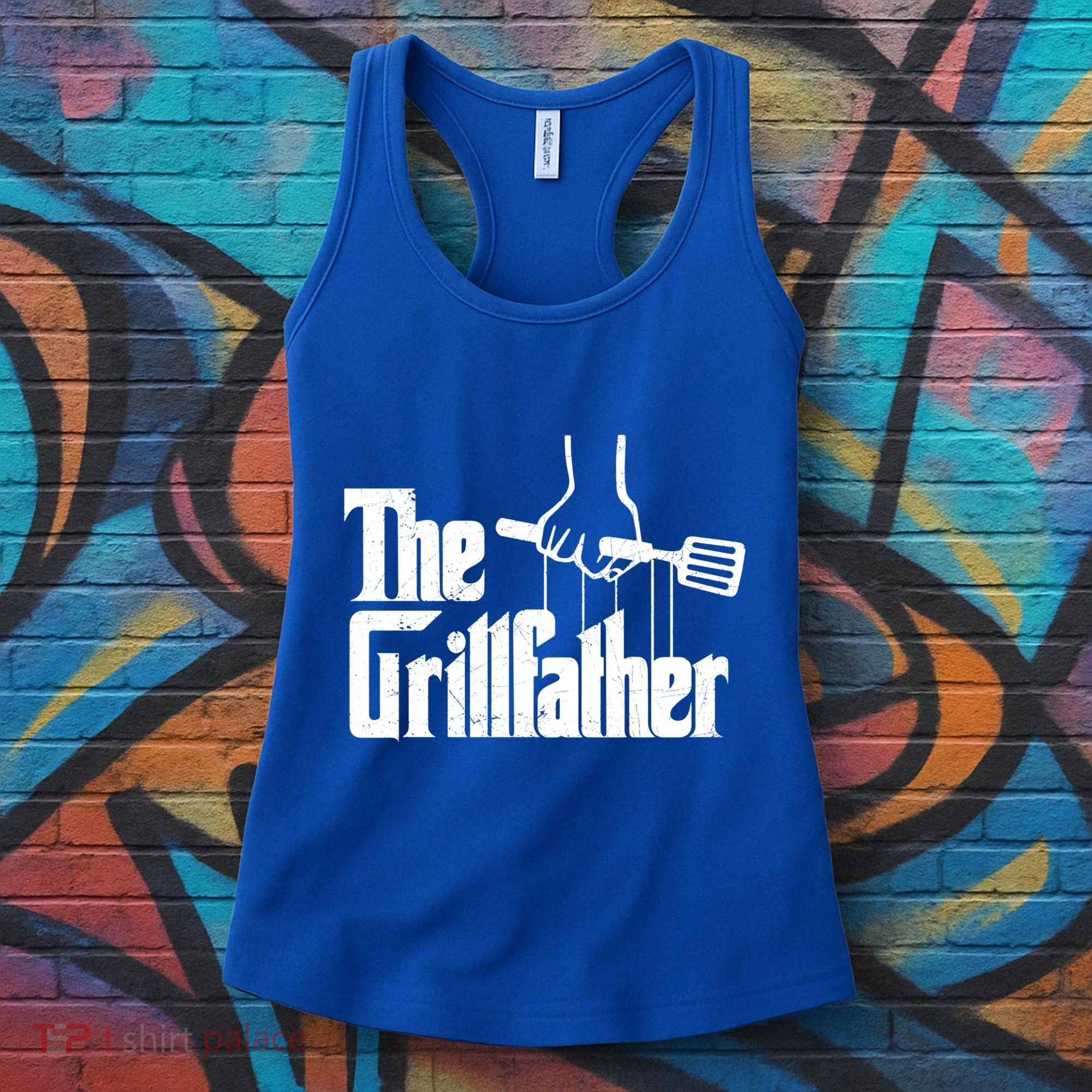 The Grillfather Dad Chef Grilling Grill Master Bbq Gift Women's Tank Top