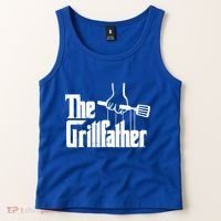 The Grillfather Dad Chef Grilling Grill Master Bbq Gift Tank Top thumb 2