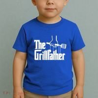 The Grillfather Dad Chef Grilling Grill Master Bbq Gift Toddler T-Shirt thumb 2