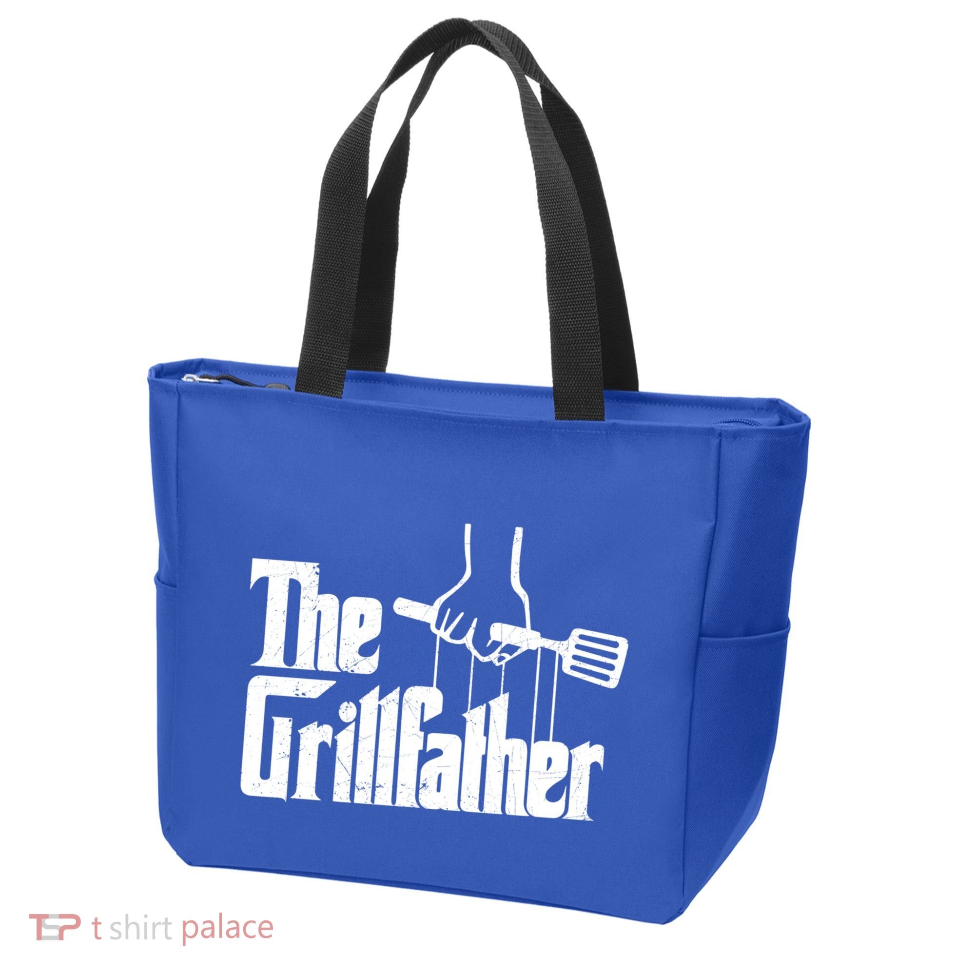 The Grillfather Dad Chef Grilling Grill Master Bbq Gift Tote Bag