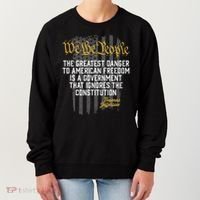 The Greatest Danger To American Freedom Thomas Jefferson Women's Sweatshirt thumb 0