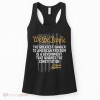 The Greatest Danger To American Freedom Thomas Jefferson Women's Tank Top thumb 0