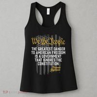 The Greatest Danger To American Freedom Thomas Jefferson Women's Tank Top thumb 3