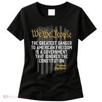 The Greatest Danger To American Freedom Thomas Jefferson Women's T-Shirt thumb 0