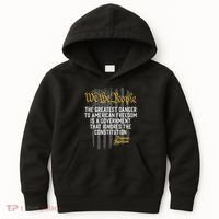 The Greatest Danger To American Freedom Thomas Jefferson Kids Hoodie thumb 0