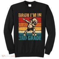 Third Grade Dabbing Boy Bruh IM In 3rd Grade Student Sweatshirt thumb 0